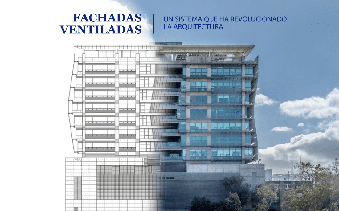 Sistemas de Fachadas Ventilada en arquitectura - Grupo Basica®